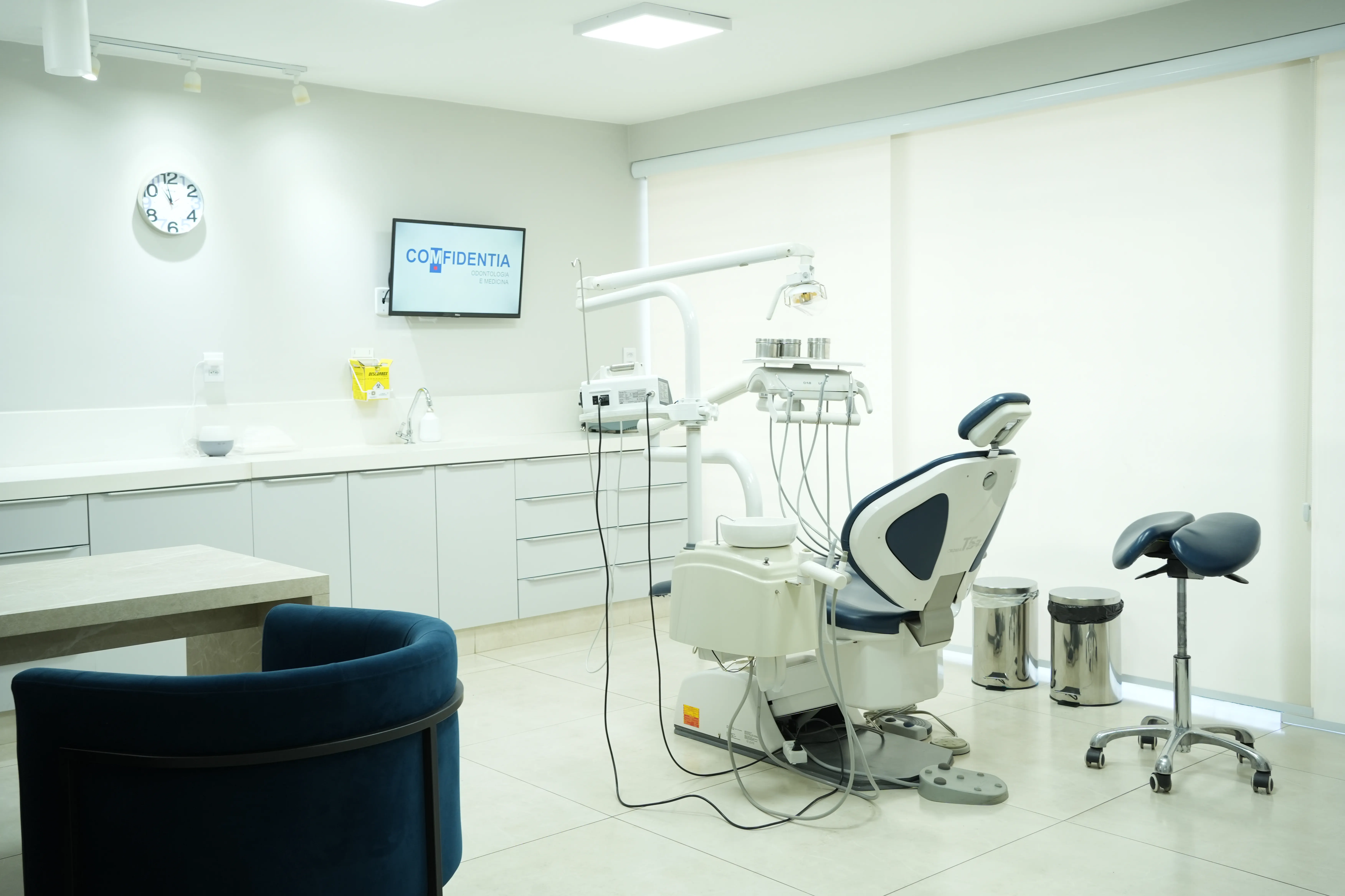 Sala de sedação médica do Dr. Murilo